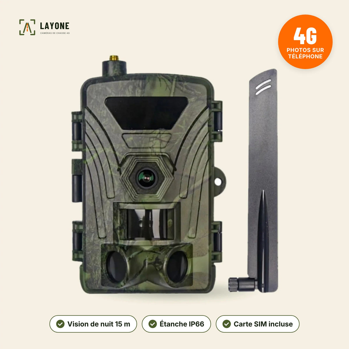 Caméra de chasse 4G
